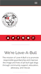 Mobile Screenshot of love-a-bull.org